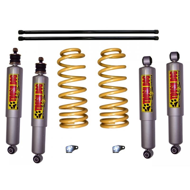 Лифт-комплект усиленной подвески Tough Dog для Toyota Land Cruiser 100 Бензин (Средняя нагрузка 300 кг постоянно)