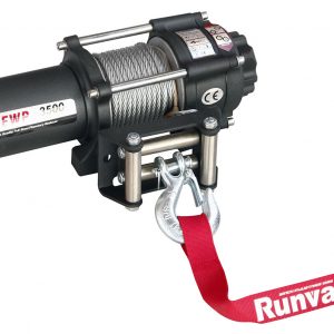 Лебёдка электрическая 12V Runva 3500A lbs 1588 кг